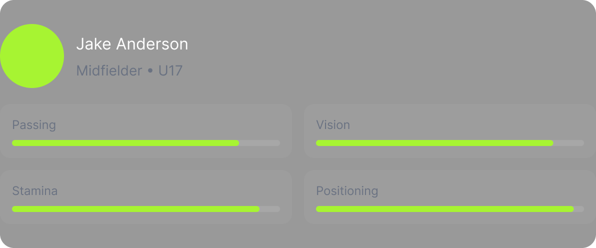 Player management screen